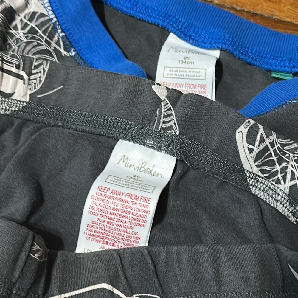 Mini Boden Boys Monster Truck Two-Piece Pajamas, 9 Yrs - Picture 2 of 4